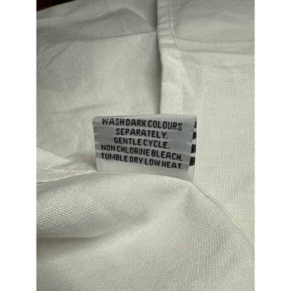 Decorative White Cotton Dish Towel With Humorous Parenting Quote Tea Towel - Picture 6 of 10